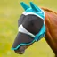 Shires FlyGuard Pro Fine Mesh Fly Mask With Ears and Nose - Teal
