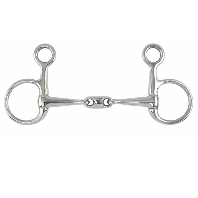 Shires Hanging Cheek Snaffle Lozenge Bit