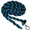 Shires Two-Tone Lead Rope - Black/Teal