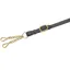 Shires Velociti GARA Leather Lead Rein with Large Newmarket Chain - Black