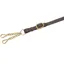 Shires Blenheim Leather Lead Rein with Large Newmarket Chain - Brown