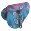 Shires Ride On Waterproof Saddle Cover - Pink Peacock