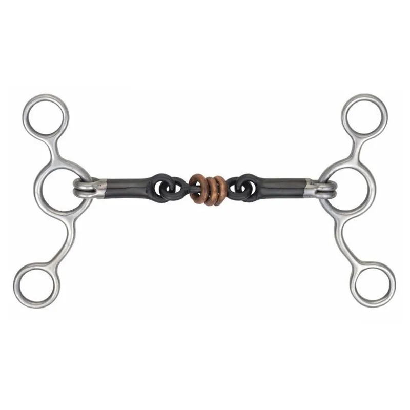 Shires Tom Thumb Sweet Iron Roller Link Gag Bit