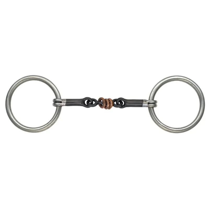 Shires Sweet Iron Roller Snaffle Bit