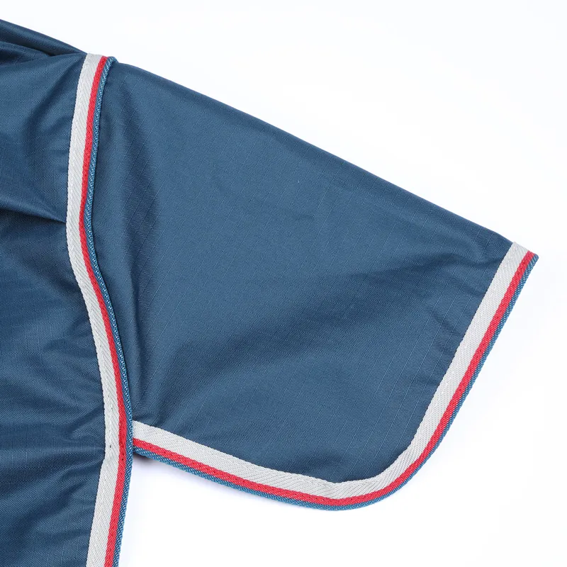 Shires Tempest Original 0g Standard Neck Turnout Rug - Teal-2