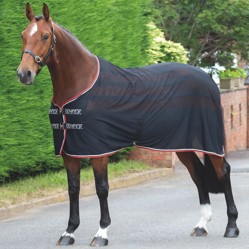 Shires Tempest Original Scrim Cooler - Charcoal