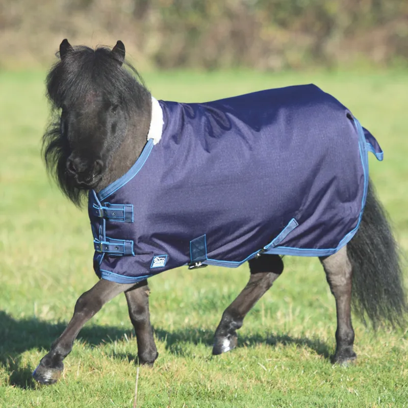 Shires Tempest Original Mini 0g Lite Turnout Rug - Navy