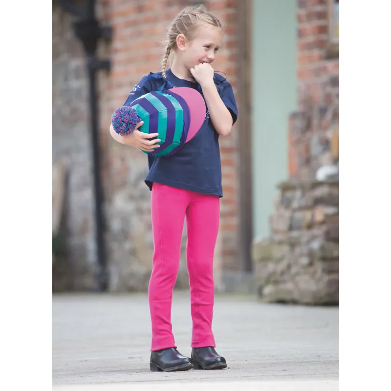 Shires Wessex Junior Jodhpurs - Pink-1