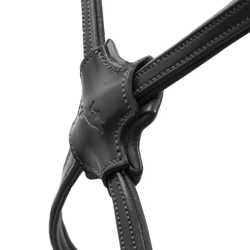 Schockemohle Rio Select Mexican Grackle Bridle - Black/Silver-1