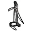 Schockemohle Brantford Anatomic Flash Bridle - Black/Silver