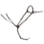 Schockemohle Sevilla Select Breastplate - Espresso/Cream/Silver
