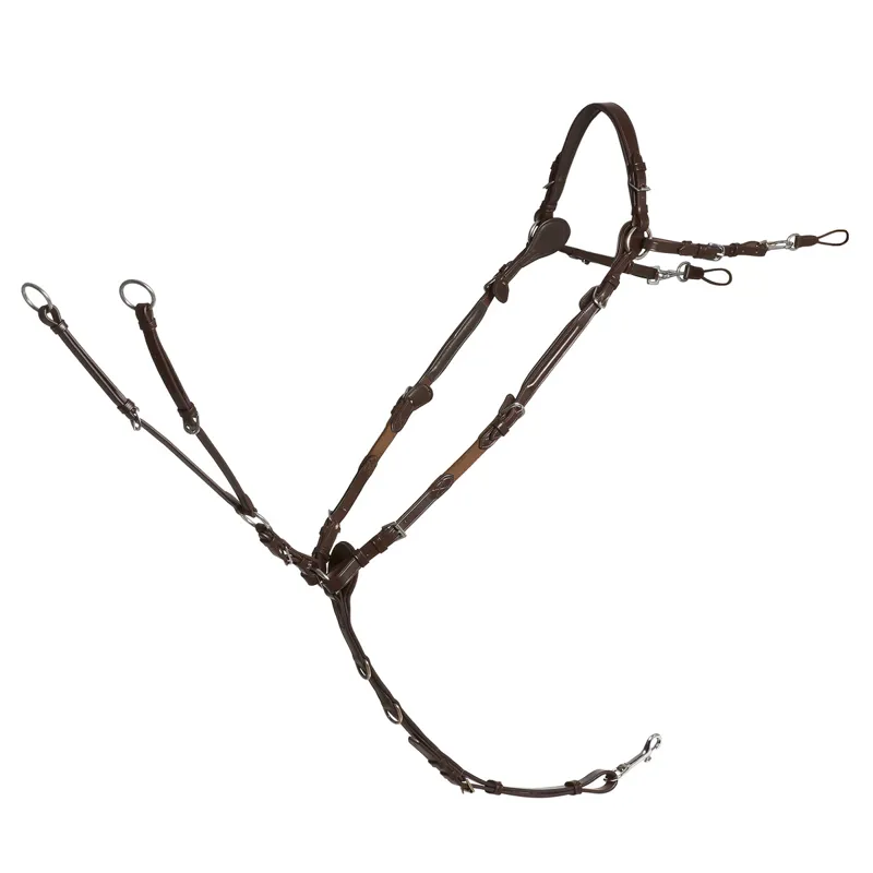 Schockemohle Sevilla Select Breastplate - Espresso/Silver