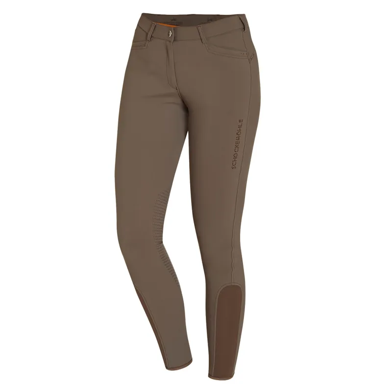 Schockemohle Summer Daliah Knee Grip Ladies Breeches - Taupe