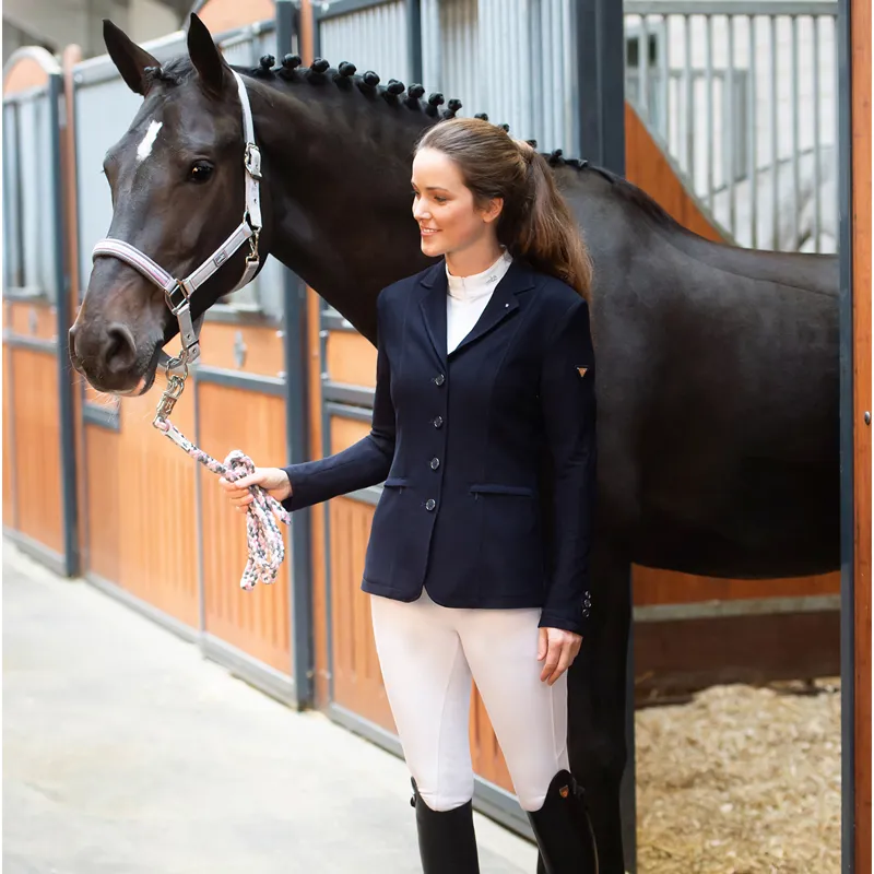 Schockemohle Air Cool Ladies Show Jacket - Moonlight Blue-2