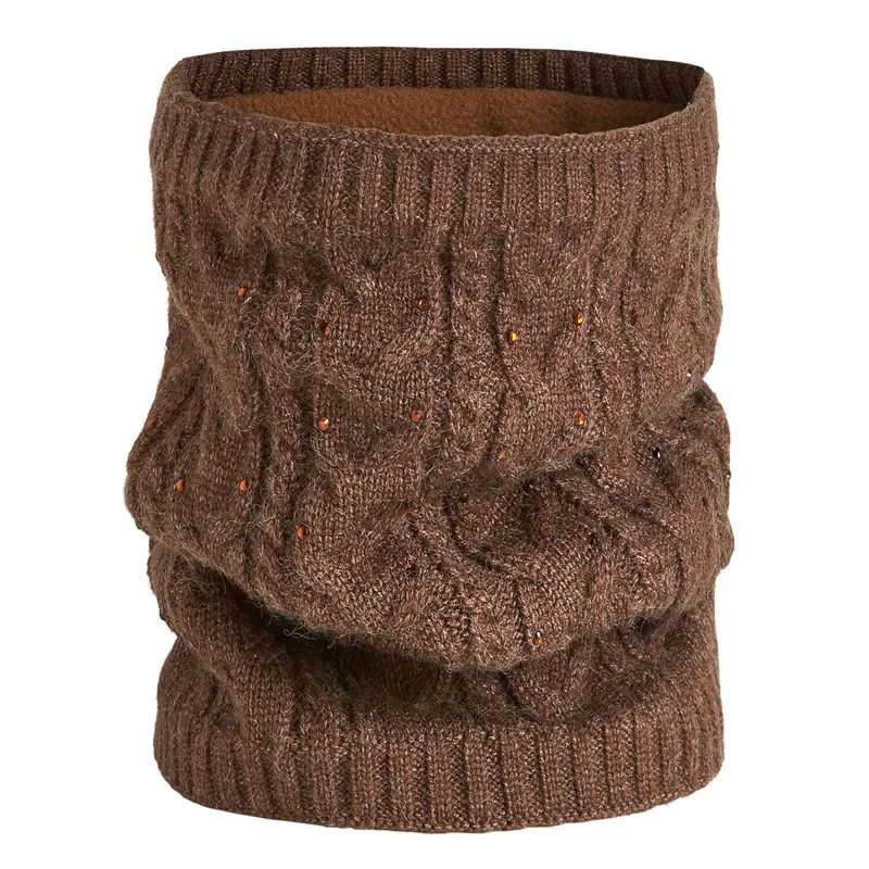 Schockemohle Crystal Style Neck Tube - Walnut