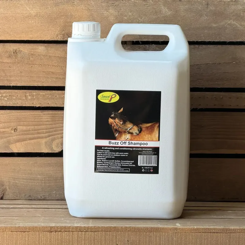 Smart Grooming Buzz Off Citronella Horse Shampoo-6