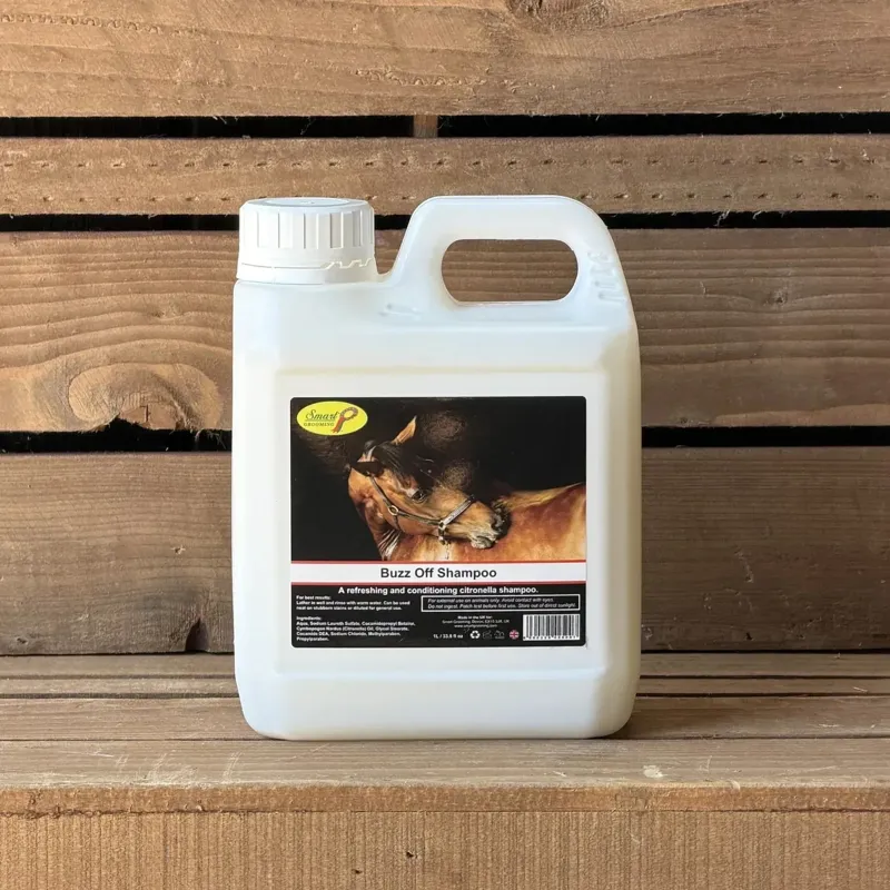 Smart Grooming Buzz Off Citronella Horse Shampoo-5