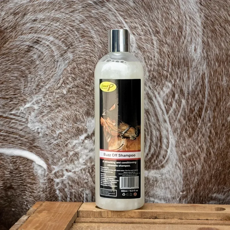 Smart Grooming Buzz Off Citronella Horse Shampoo
