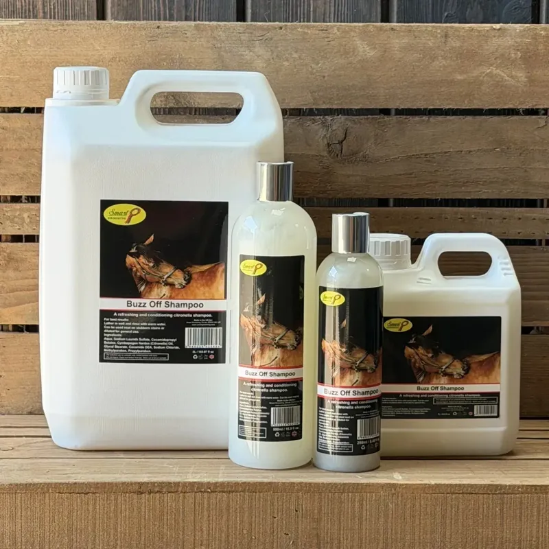 Smart Grooming Buzz Off Citronella Horse Shampoo-7