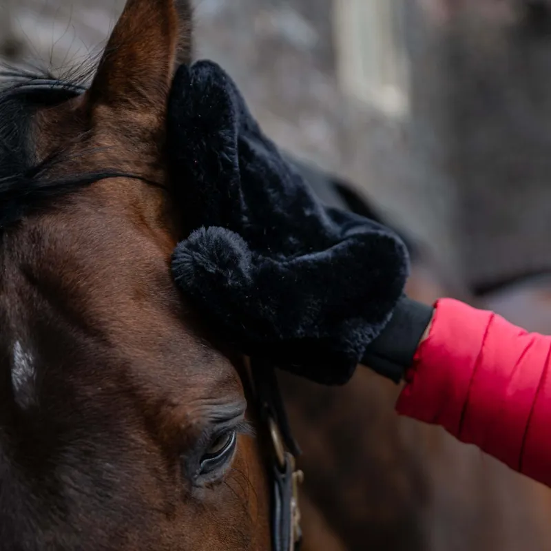 Smart Grooming Faux Lambswool Grooming Mitt-2