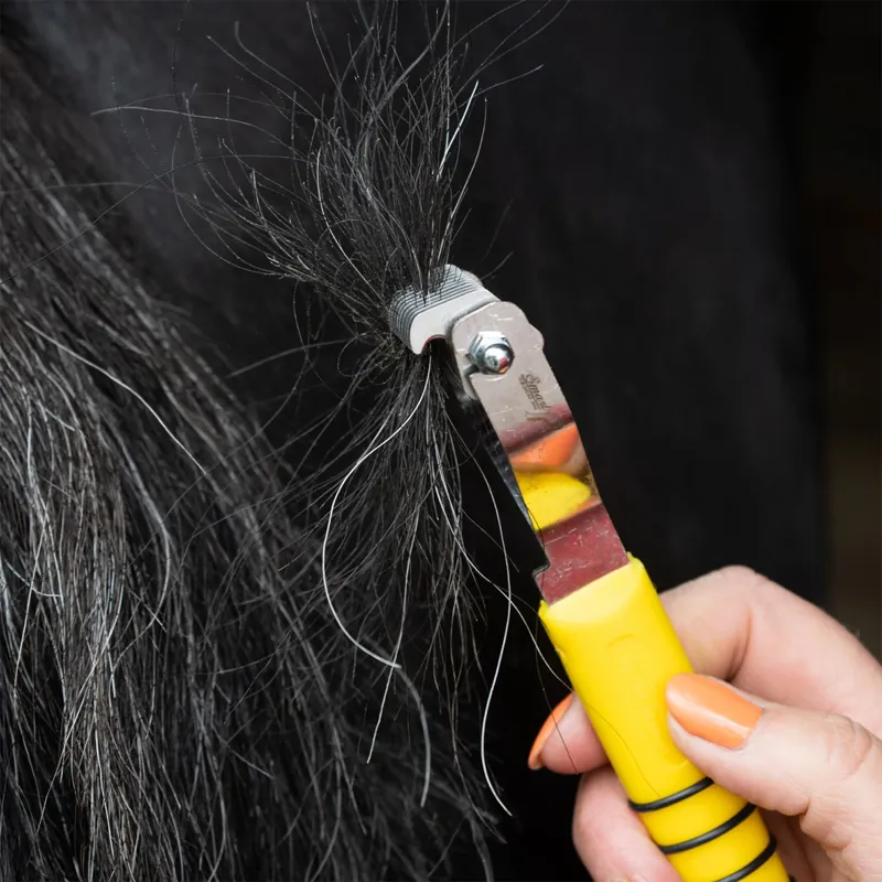 Smart Grooming Smart Tails Easi-Grip Rake-2