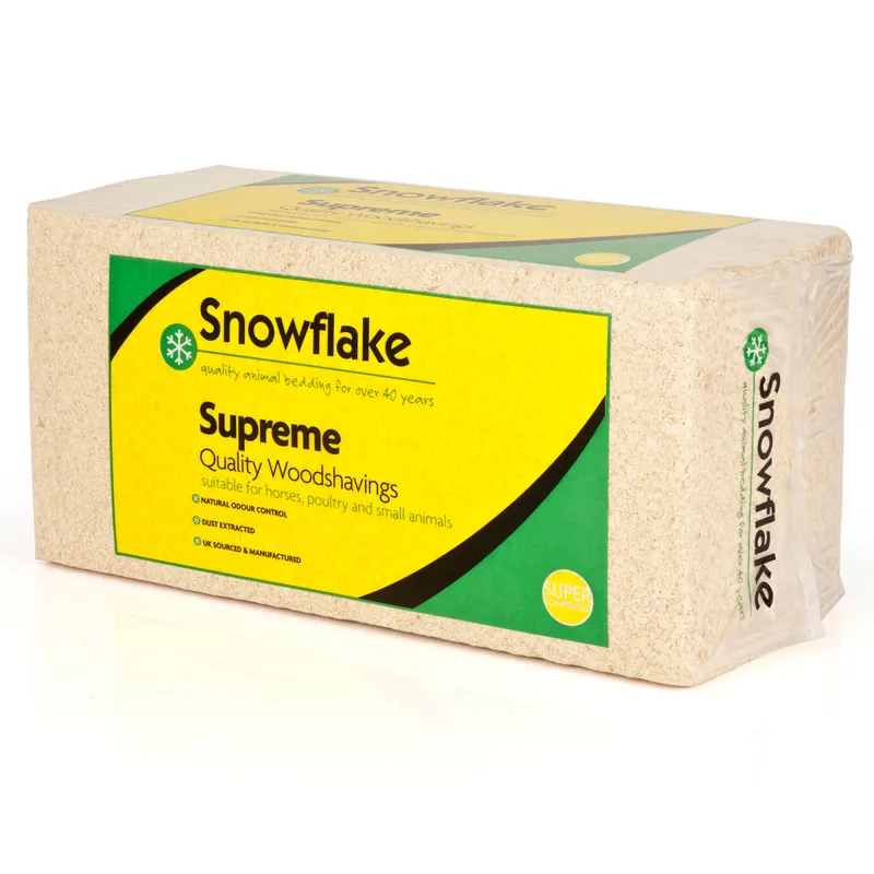 Snowflake Supreme Quality Woodshavings - 20kg