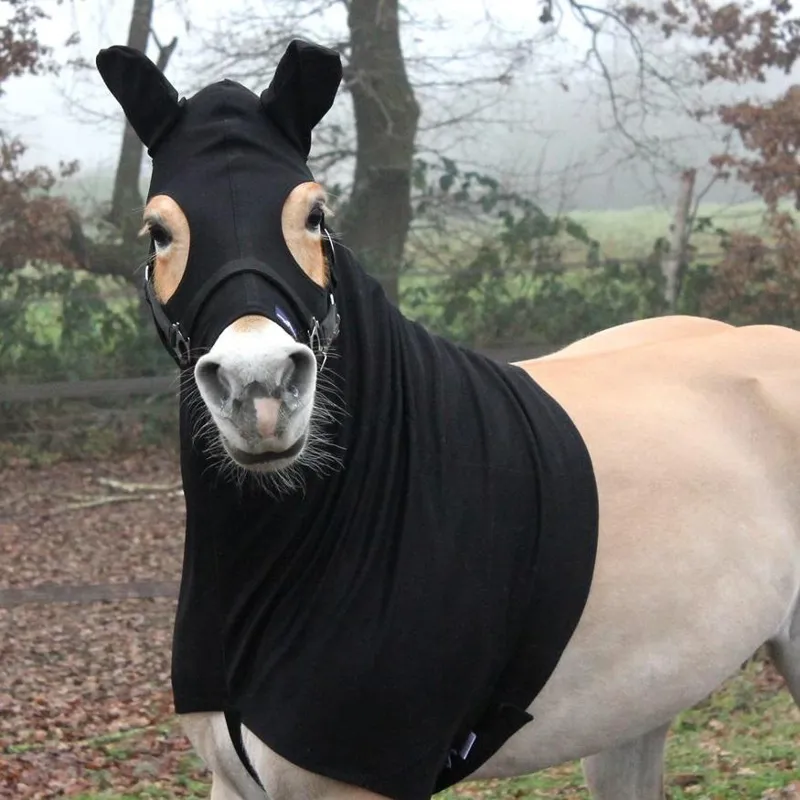 Snuggy Hoods Zip Turnout Hood - Black-1