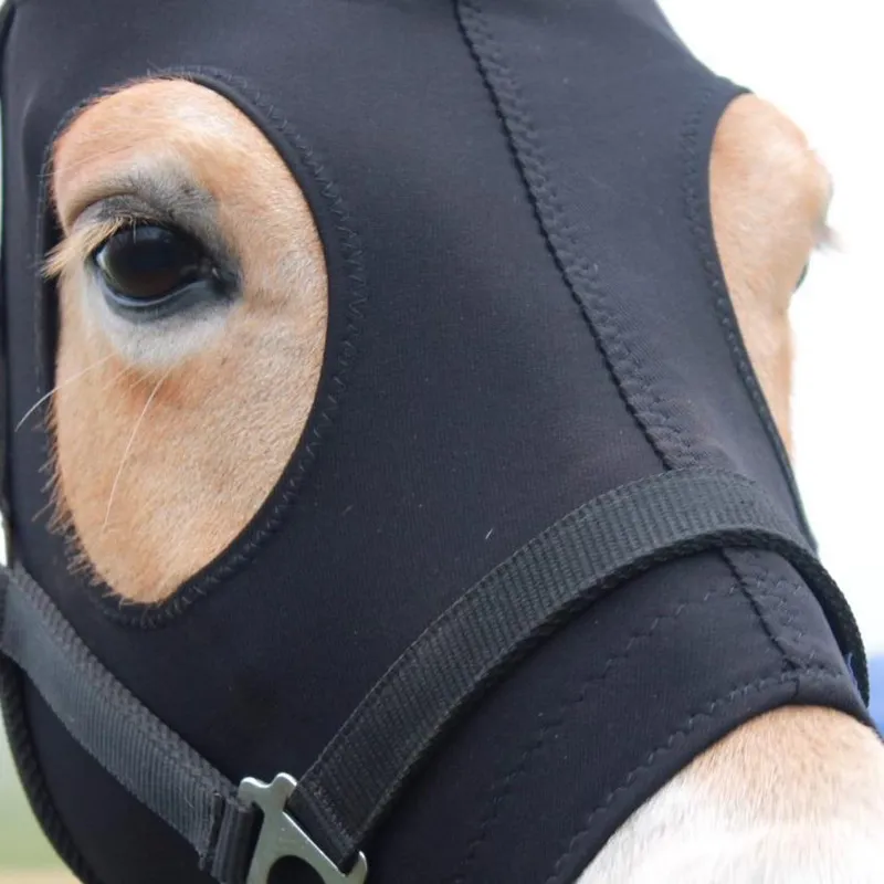 Snuggy Hoods Zip Turnout Hood - Black-2