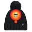 SockShop Heat Holders Arden Ladies Beanie Hat - Black