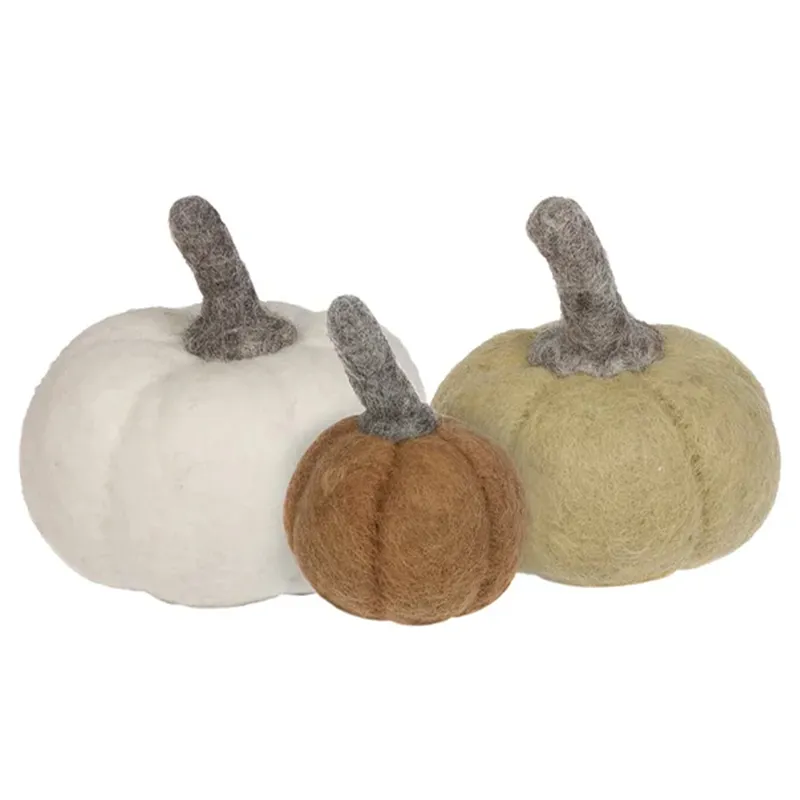 Sophie Allport Felt Decoration - Pumpkins