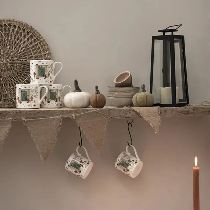 Sophie Allport Felt Decoration - Pumpkins-9