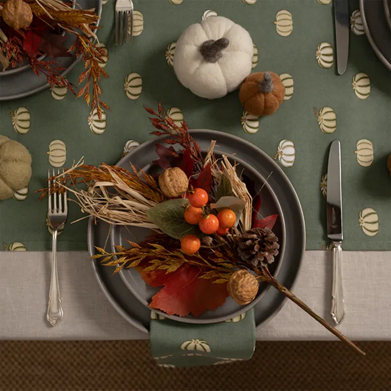 Sophie Allport Felt Decoration - Pumpkins-5