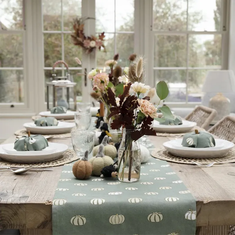 Sophie Allport Felt Decoration - Pumpkins-4