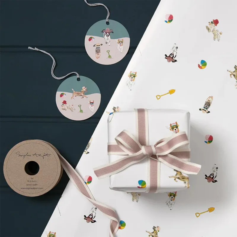 Sophie Allport Gift Tags - Running Dogs-1