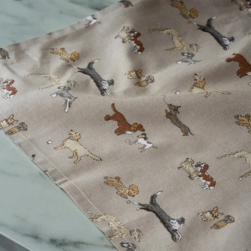 Sophie Allport Tea Towel - Doggy Day Care-2