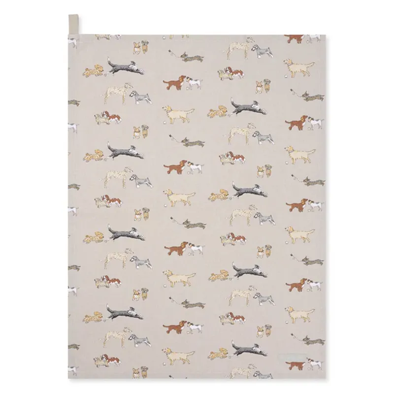 Sophie Allport Tea Towel - Doggy Day Care