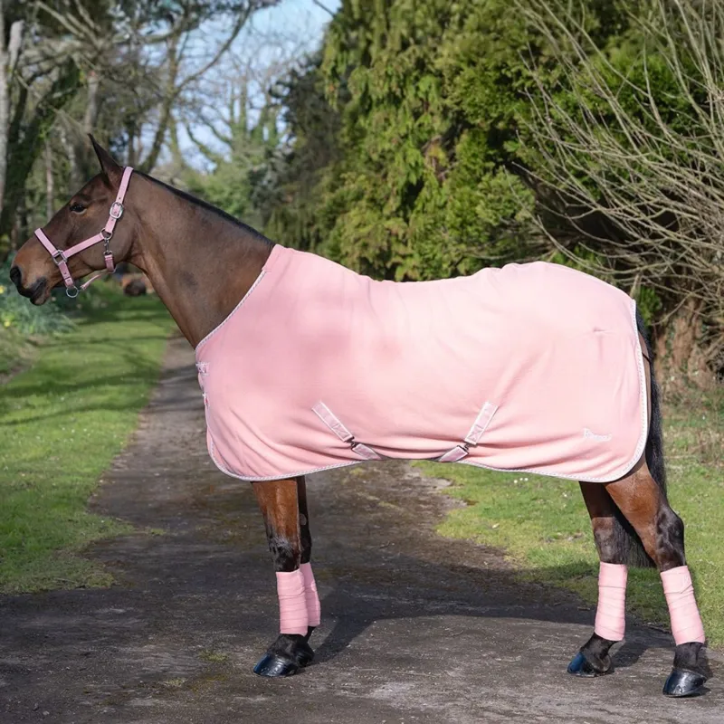 Rhinegold Sorbet Fleece Rug - Pink