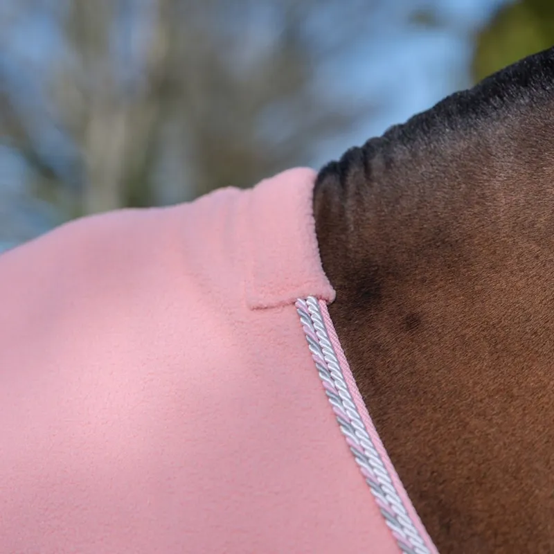 Rhinegold Sorbet Fleece Rug - Pink-1