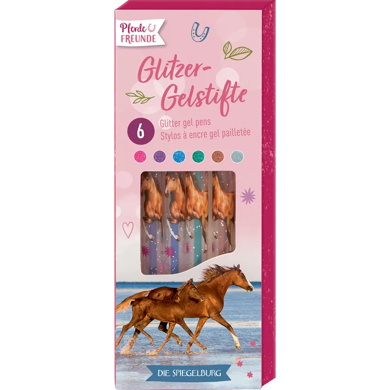Speigelburg Glitter Gel Pens - 6 Pack-2