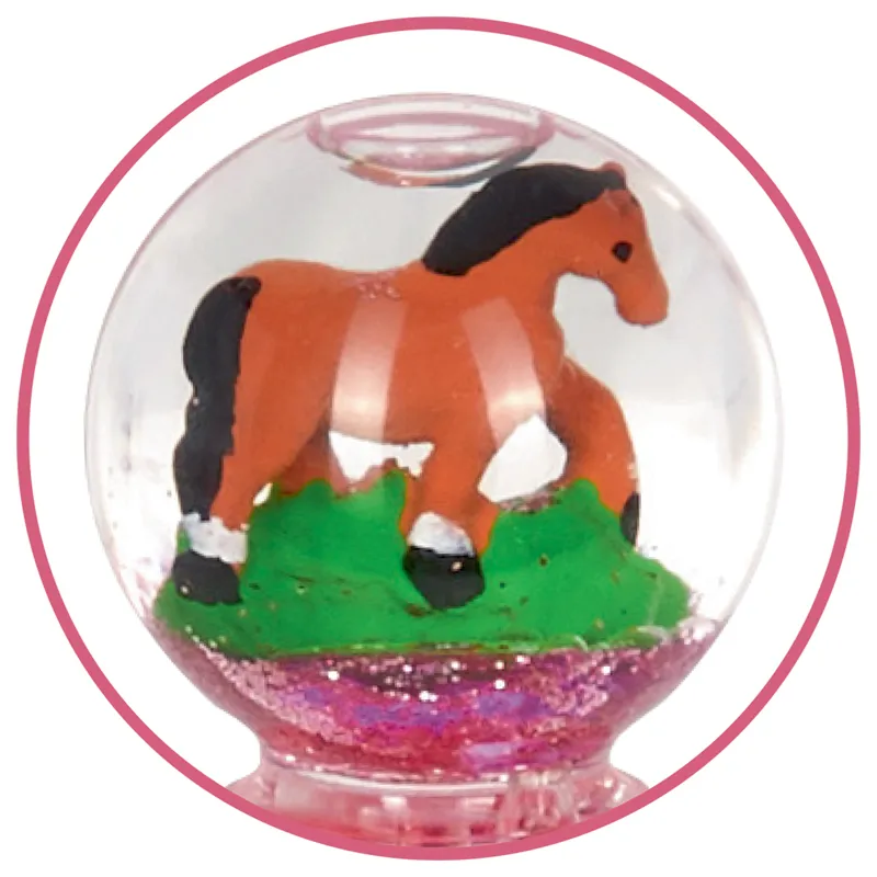 Speigelburg Neon Pencil with Glitter Horse Globe-4