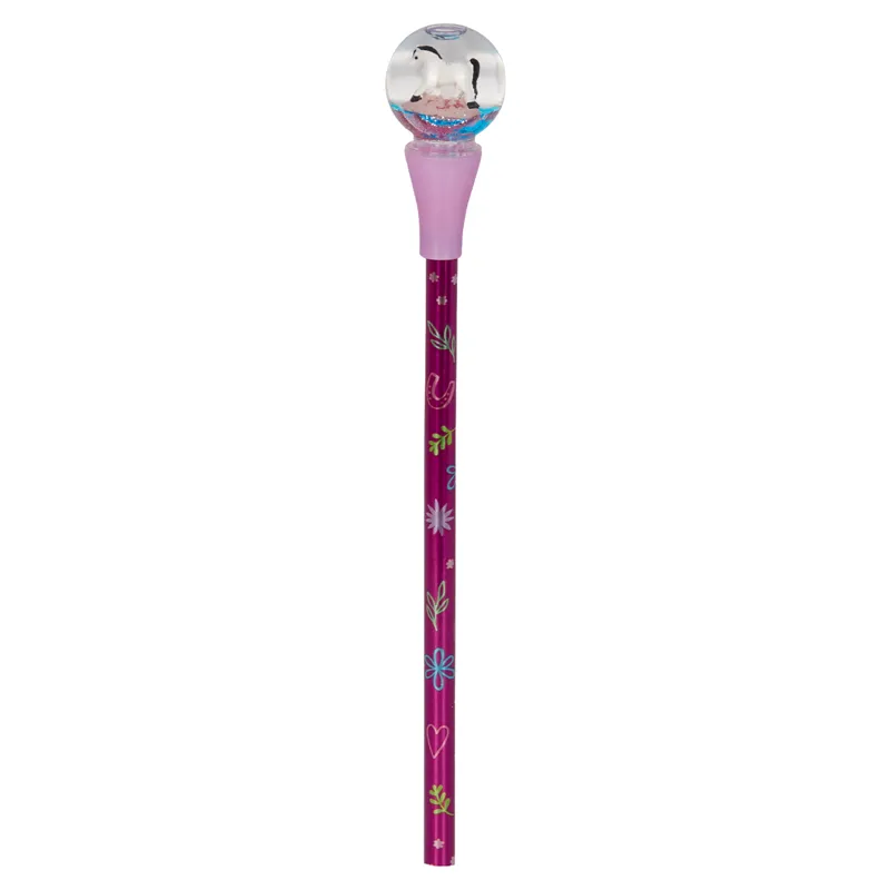 Speigelburg Neon Pencil with Glitter Horse Globe-1