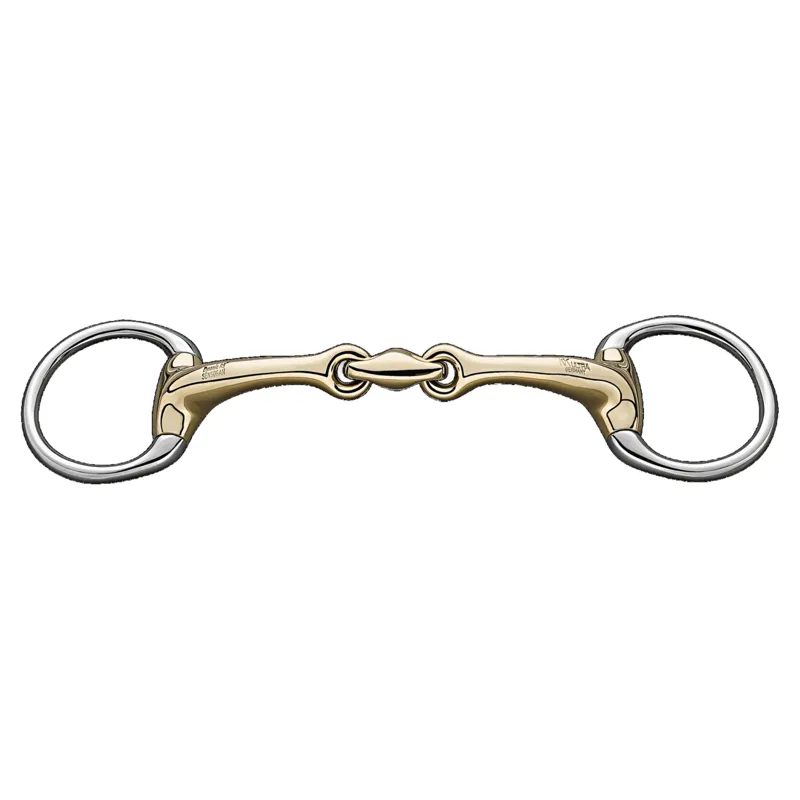 Sprenger Dynamic RS Double Jointed Eggbutt Sensogan Bradoon Bit - 14 mm