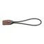 Sprenger Leather and Nylon Bit Roundings Pair - Brown