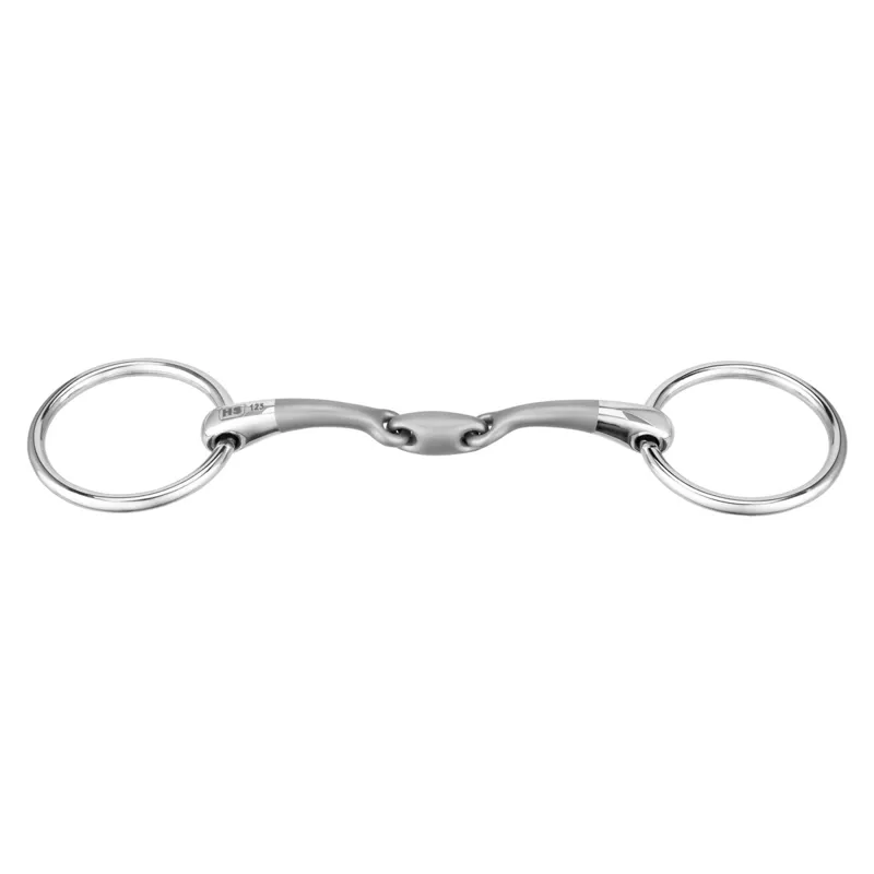 Sprenger Satinox Double Jointed Loose Ring Bradoon Bit