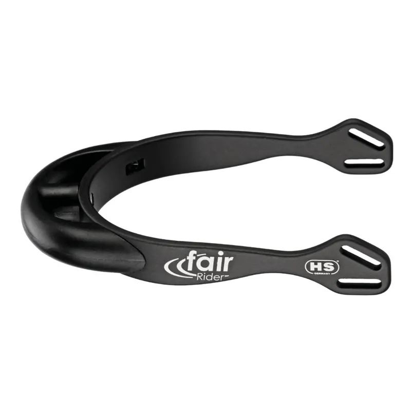 Sprenger fairRider Thick-Ended Spurs - Black/Black