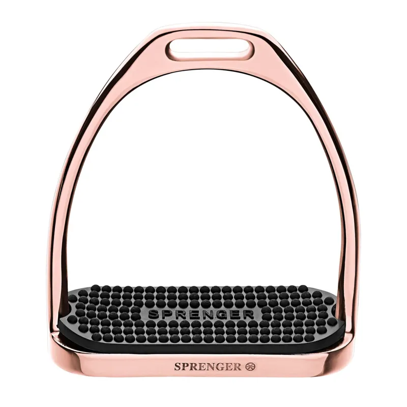 Sprenger Fillis Junior Stirrups - Rose Gold