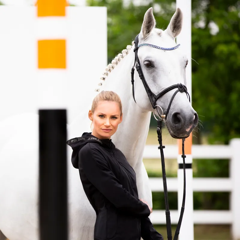 Pikeur Oline Athleisure Ladies Softshell Jacket - Anthracite-2