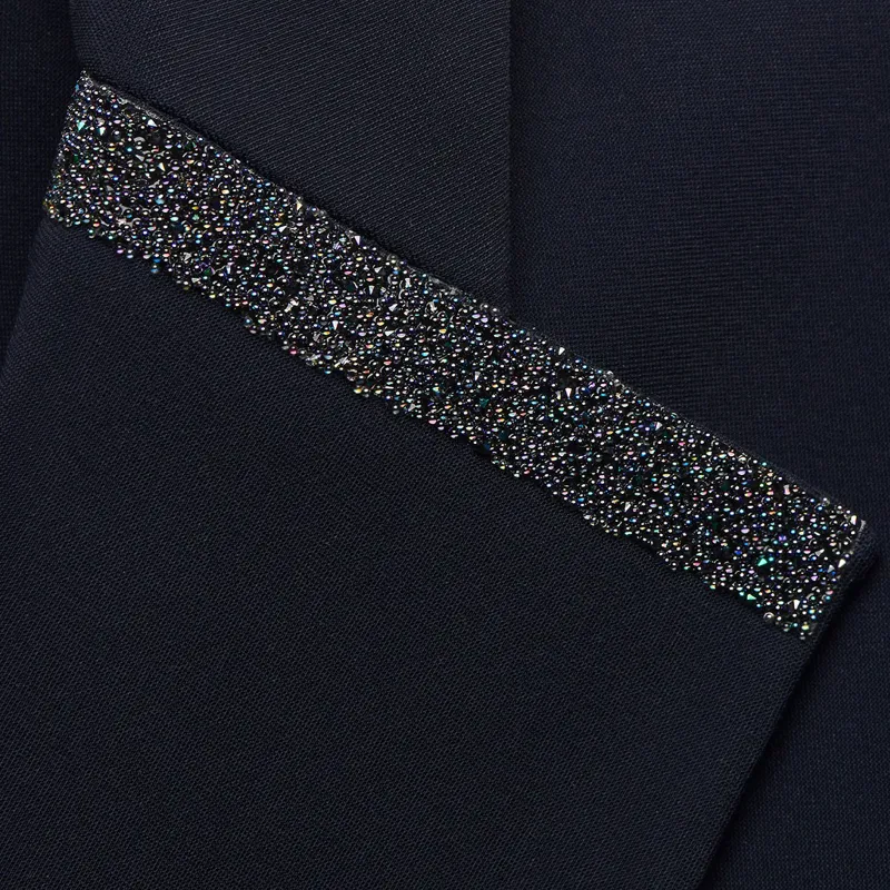 Samshield Victorine Crystal Ladies Show Jacket - Navy-5