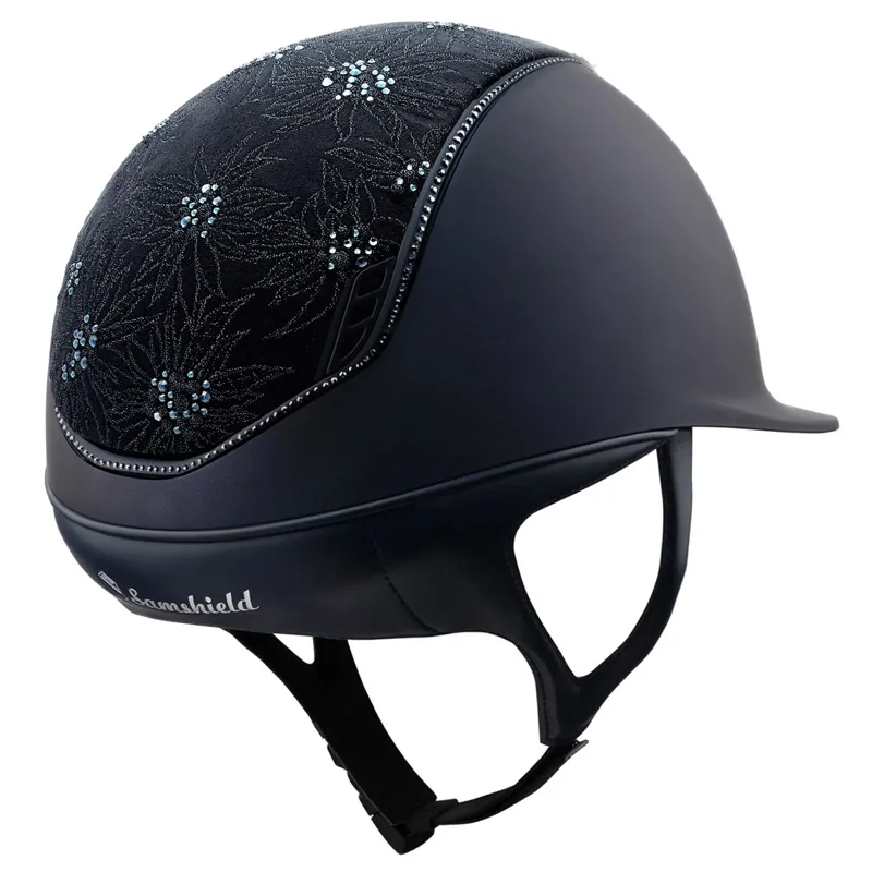 Samshield Shadowmatt 2.0 Spring Flowers Top 300 Crystal Hat - Blue-1
