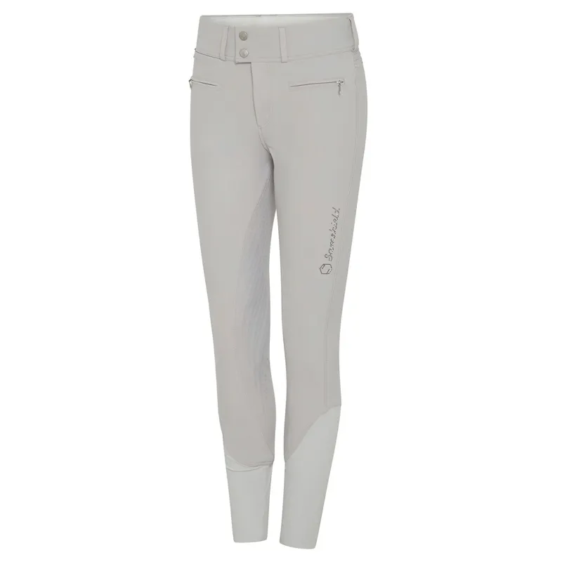 Samshield Clara Full Grip Ladies Breeches - Stone Grey